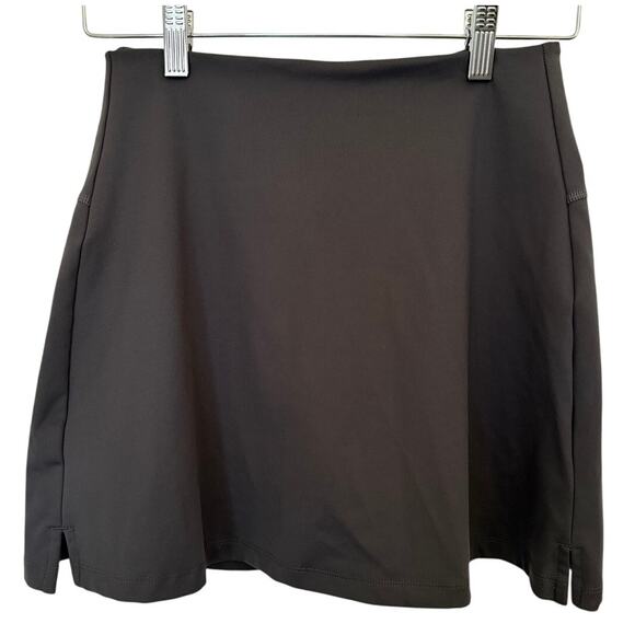 NWOT Girlfriend Collective Gray Mini Skort Hidden Waist Pocket Athleisure-Small - Picture 1 of 4
